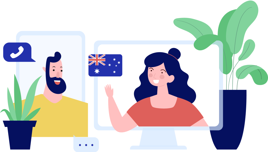 Our project managers are in Australia and ready to take your call