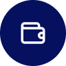 Icon of a wallet - own your website.