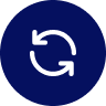 rotating arrows Icon - subscription websites