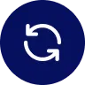 rotating arrows Icon - subscription websites