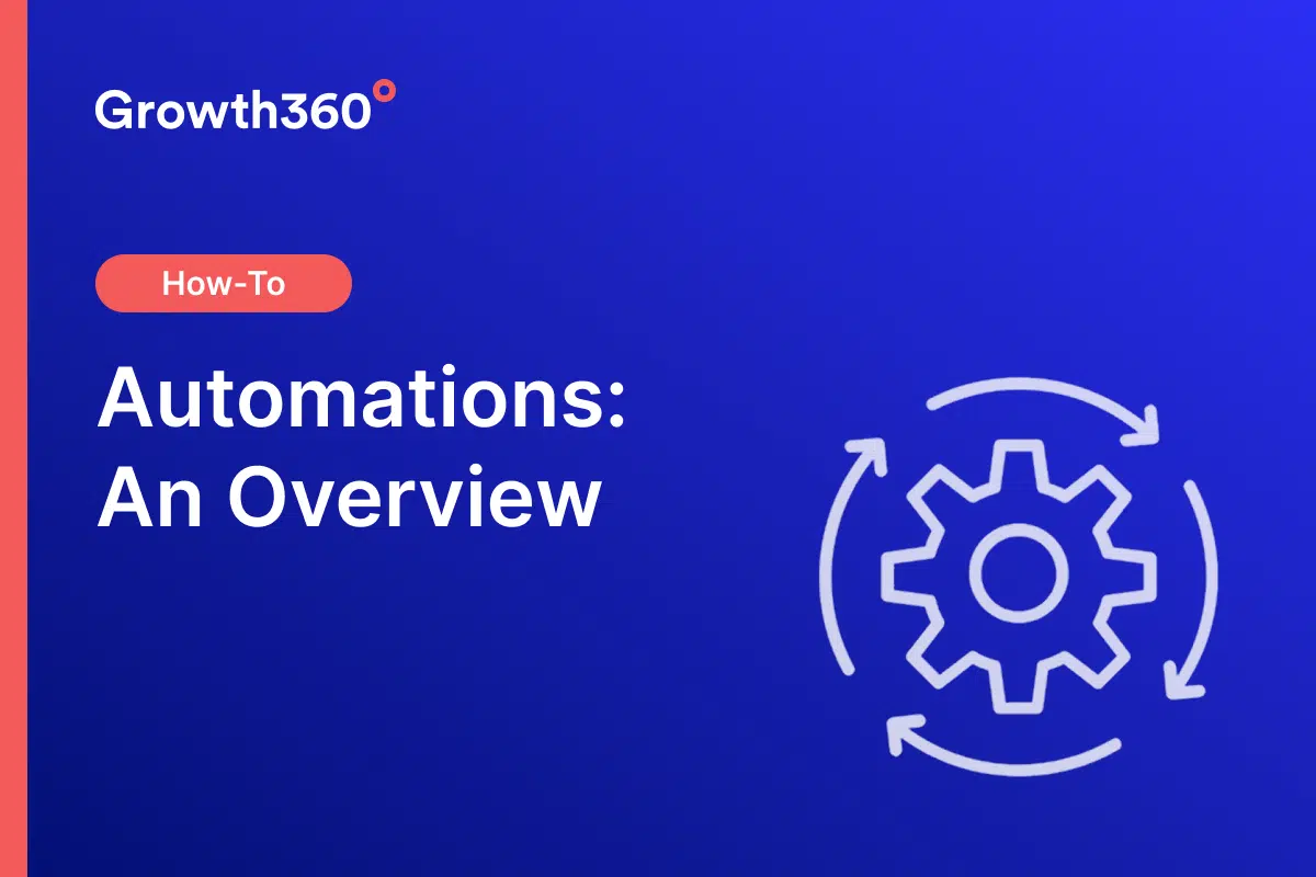Growth360 How To -Automations: an overview