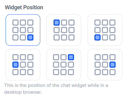 Growth360 Chat Widget settings - screenshot 8