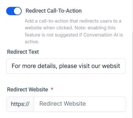 Growth360 Chat Widget settings - screenshot 25