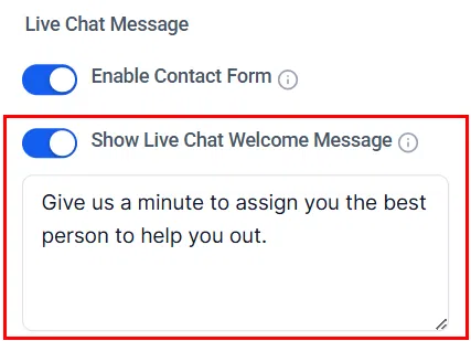 Growth360 Chat Widget settings - screenshot 27
