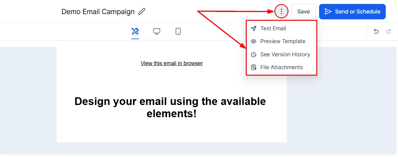 Growth360 A/B Test - Campaign actions