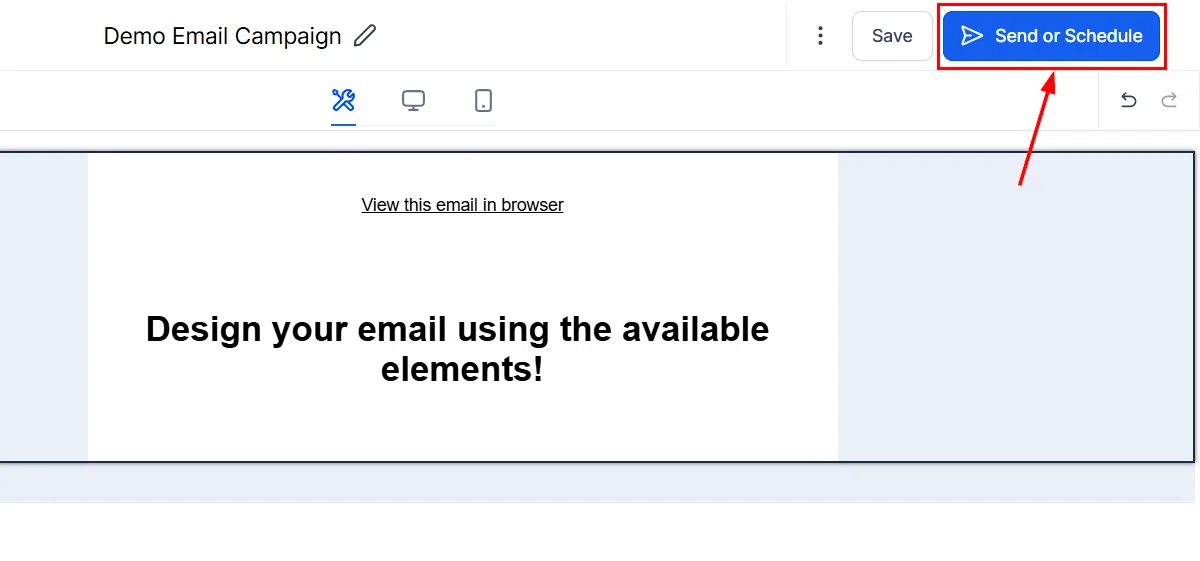 Growth360 A/B Test - Send campaign