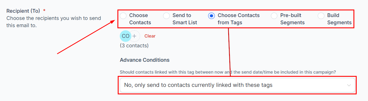 Growth360 Batch Campaign - sender details