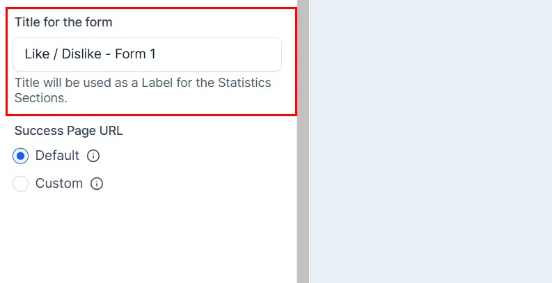 Growth360 Form Element - title field