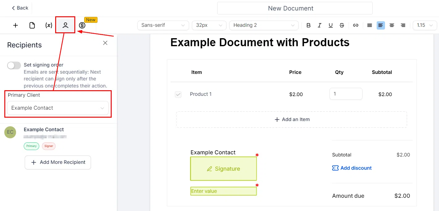 Growth360 Documents Payments - Payment completed and document status updated