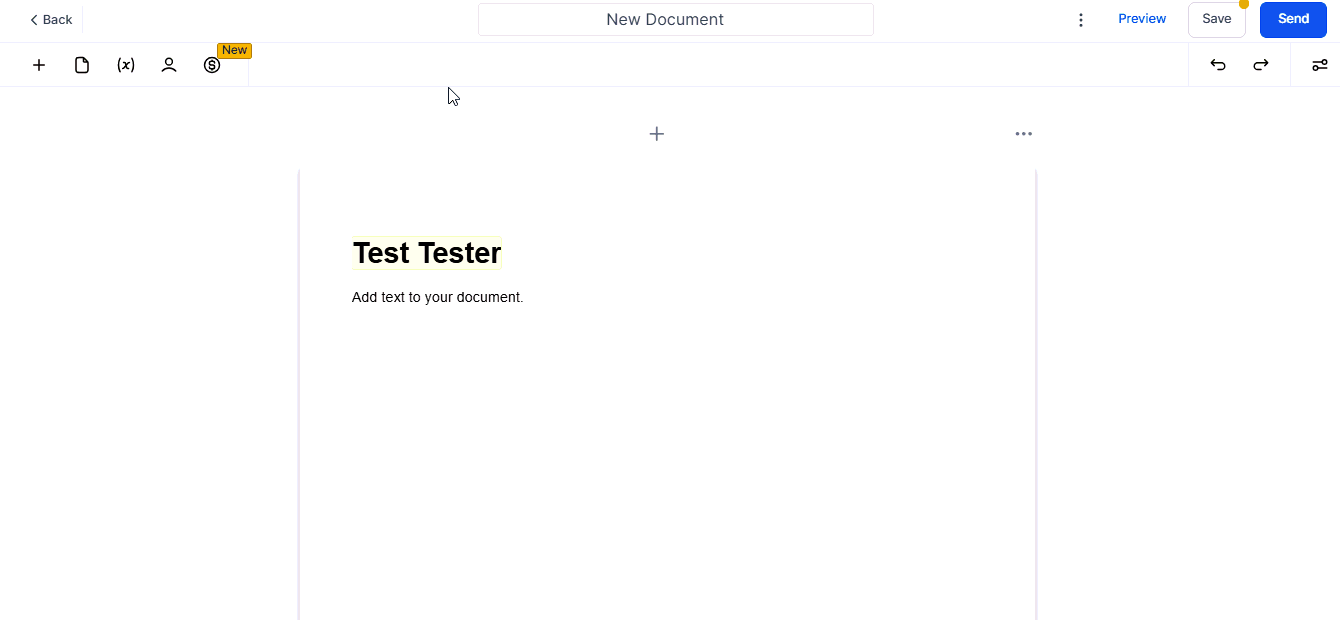 Growth360 Custom Fields - Custom field assigned to a specific signer in the document