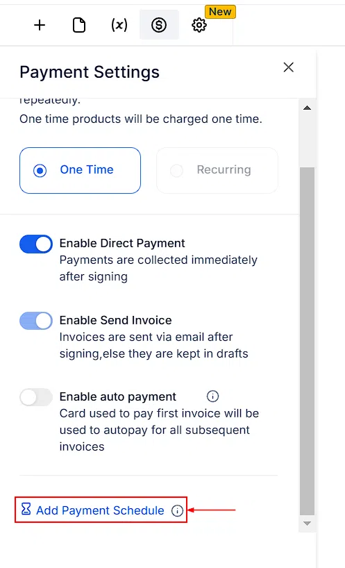 Growth360 Documents and Contracts Builder - Text alignment and colour options in the builder