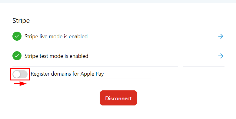 Growth360 Payment Integrations - Apple Pay and Google Pay settings