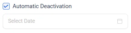 Growth360 Payment Links - automatic deactivation settings
