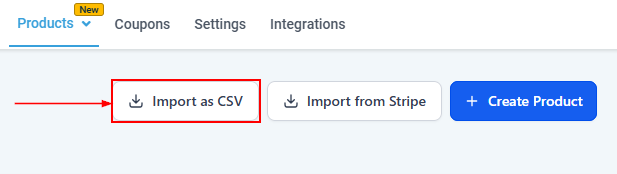 Growth360 Products - products navigation menu