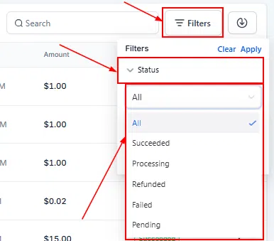 Growth360 Transactions - refund details view