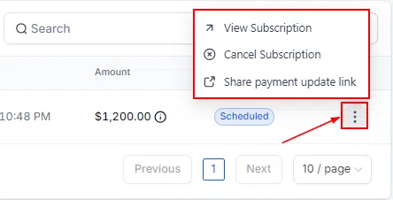 Growth360 Subscriptions - cancelled subscription status